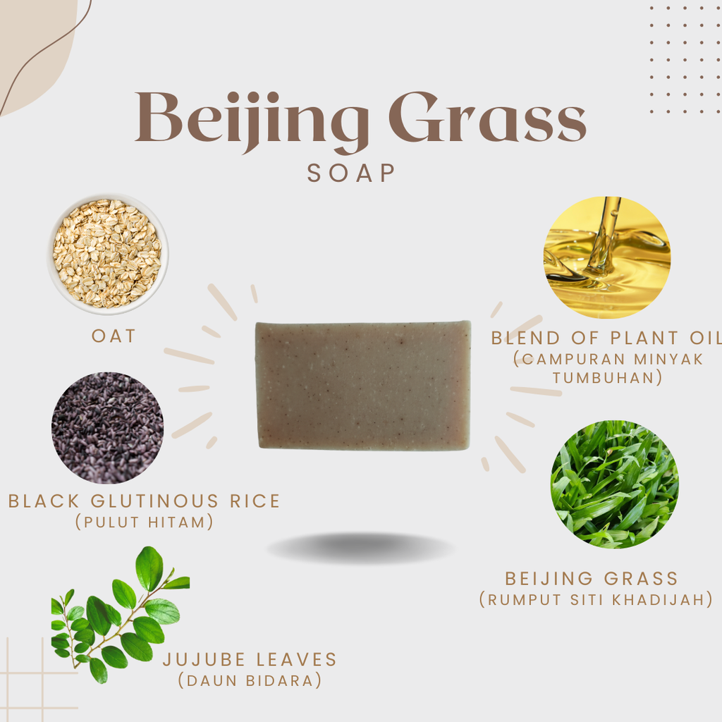 Beijing Grass Soap Bar