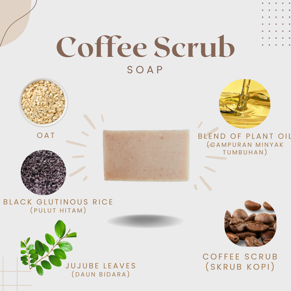 Coffee Scrub Soap Bar