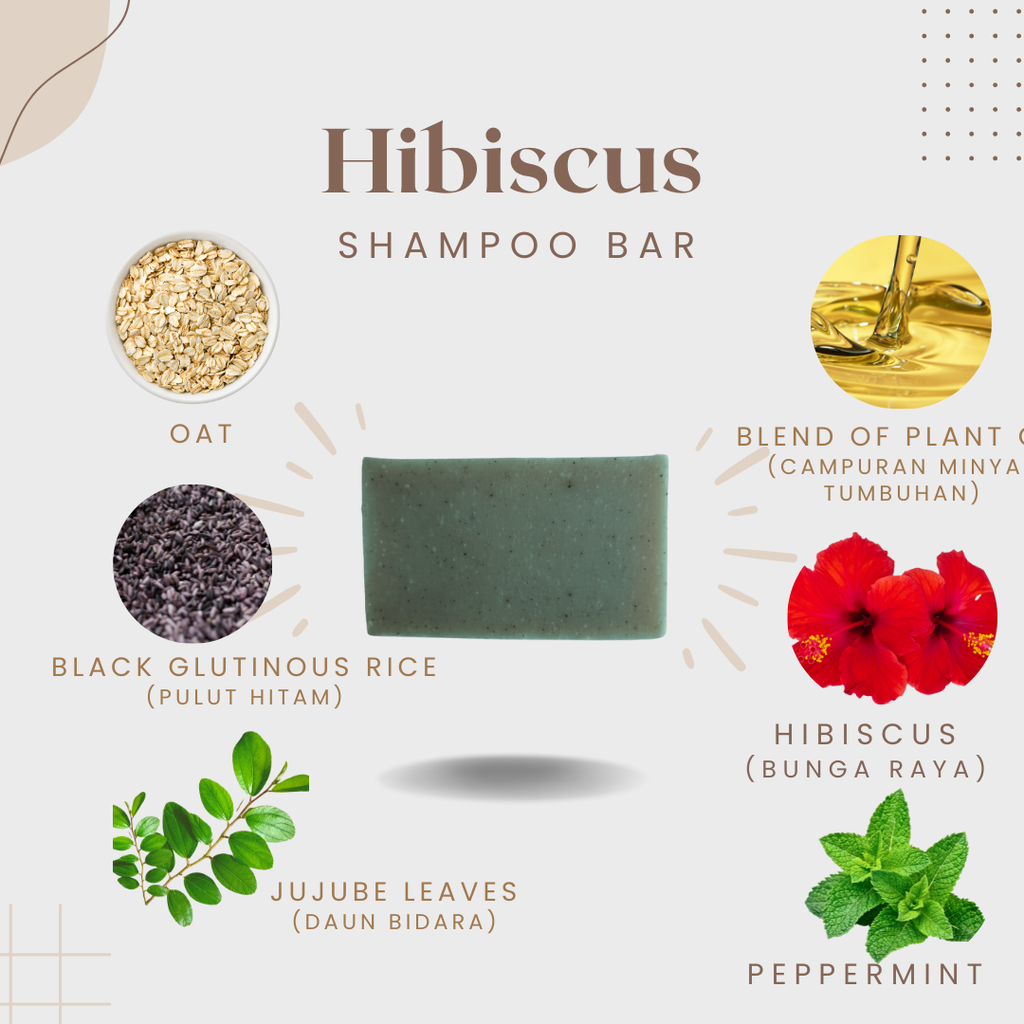Hibiscus Shampoo Bar (Coming soon- Available on 20 November 2025)